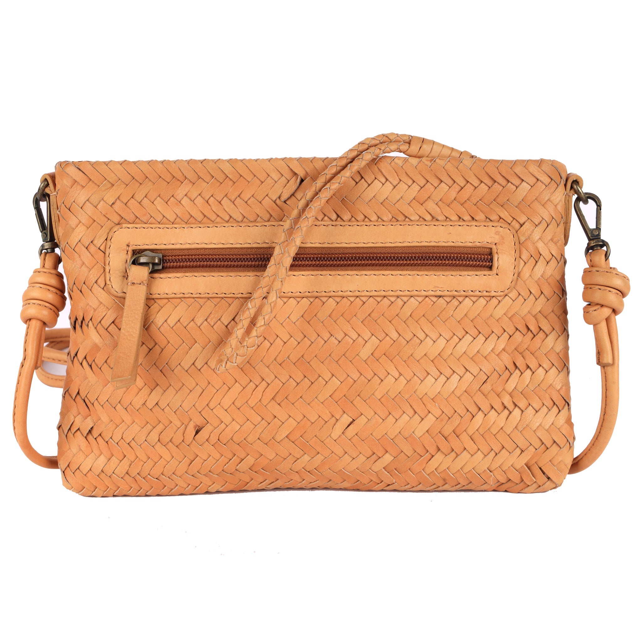 Hudson Leather Crossbody/Wristlet