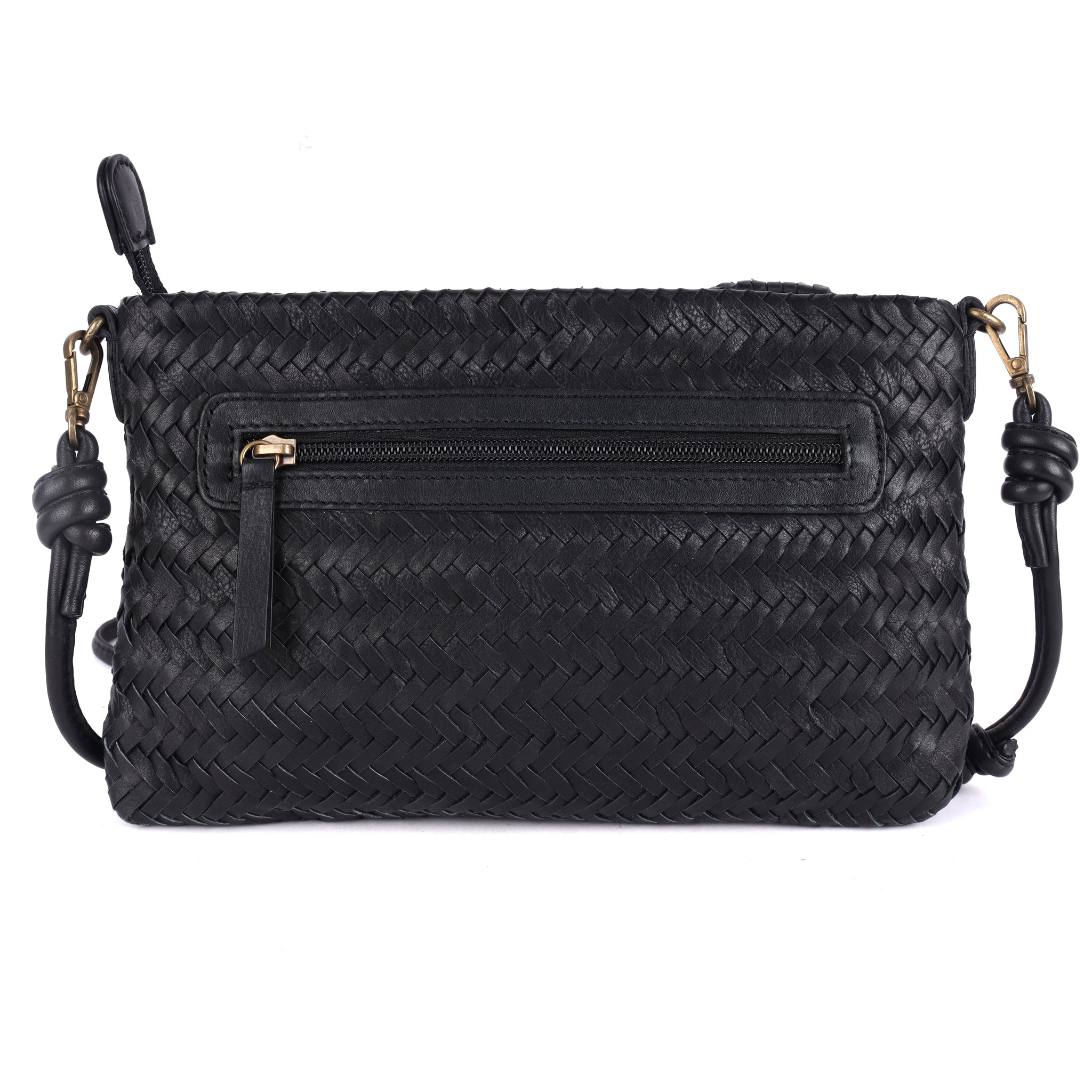Hudson Leather Crossbody/Wristlet