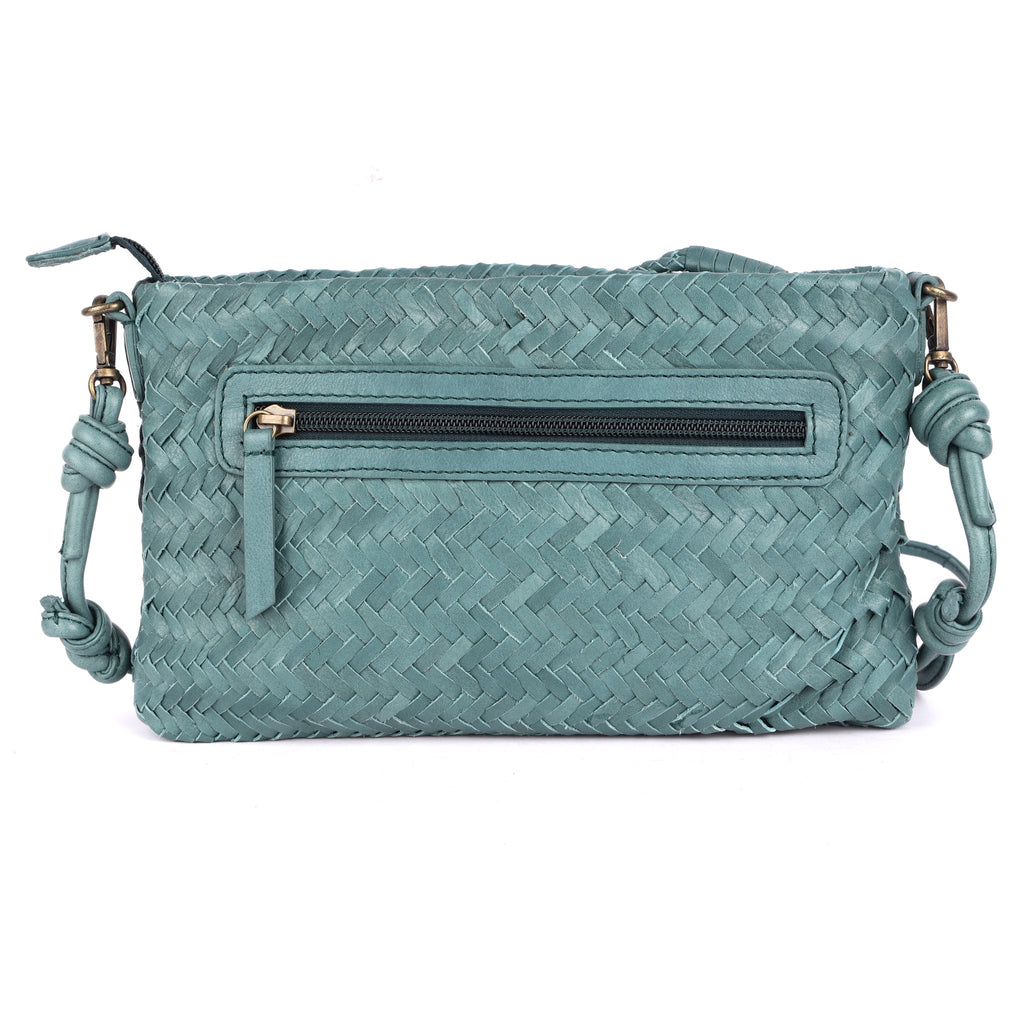 Hudson Leather Crossbody/Wristlet
