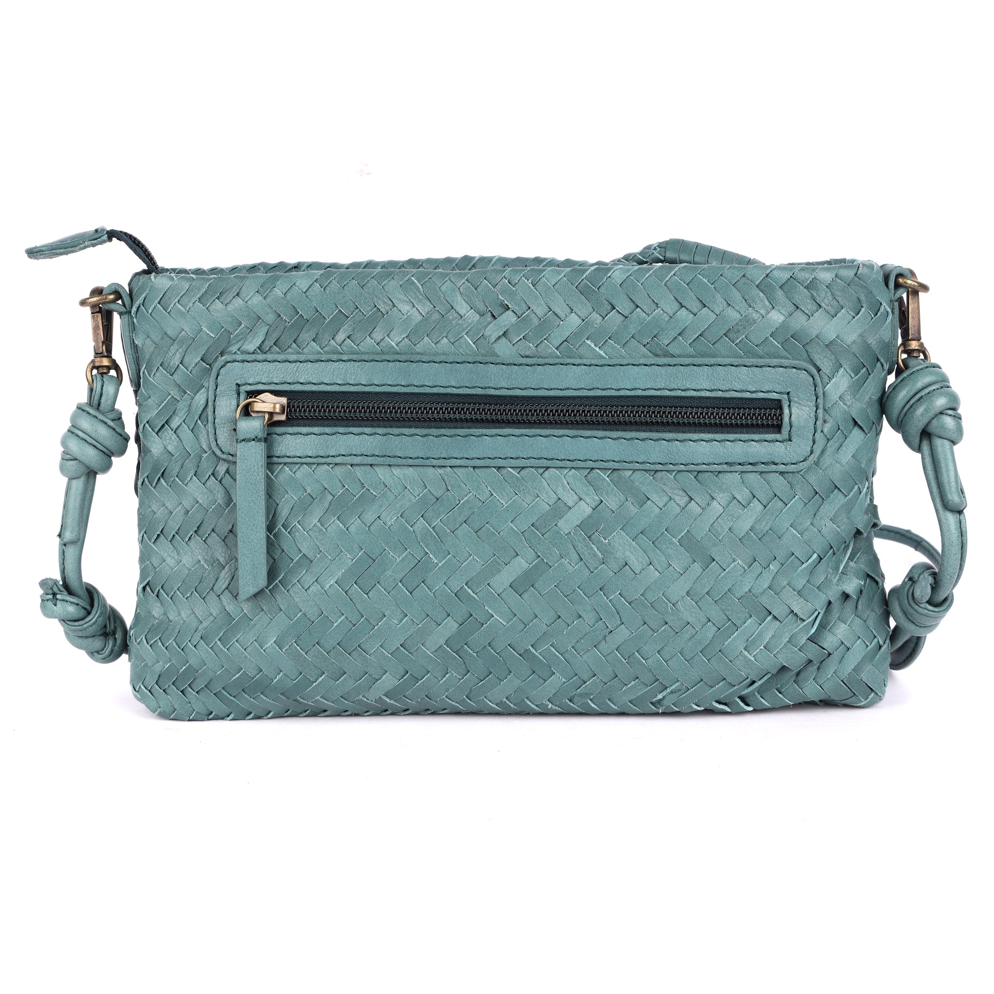 Hudson Leather Crossbody/Wristlet