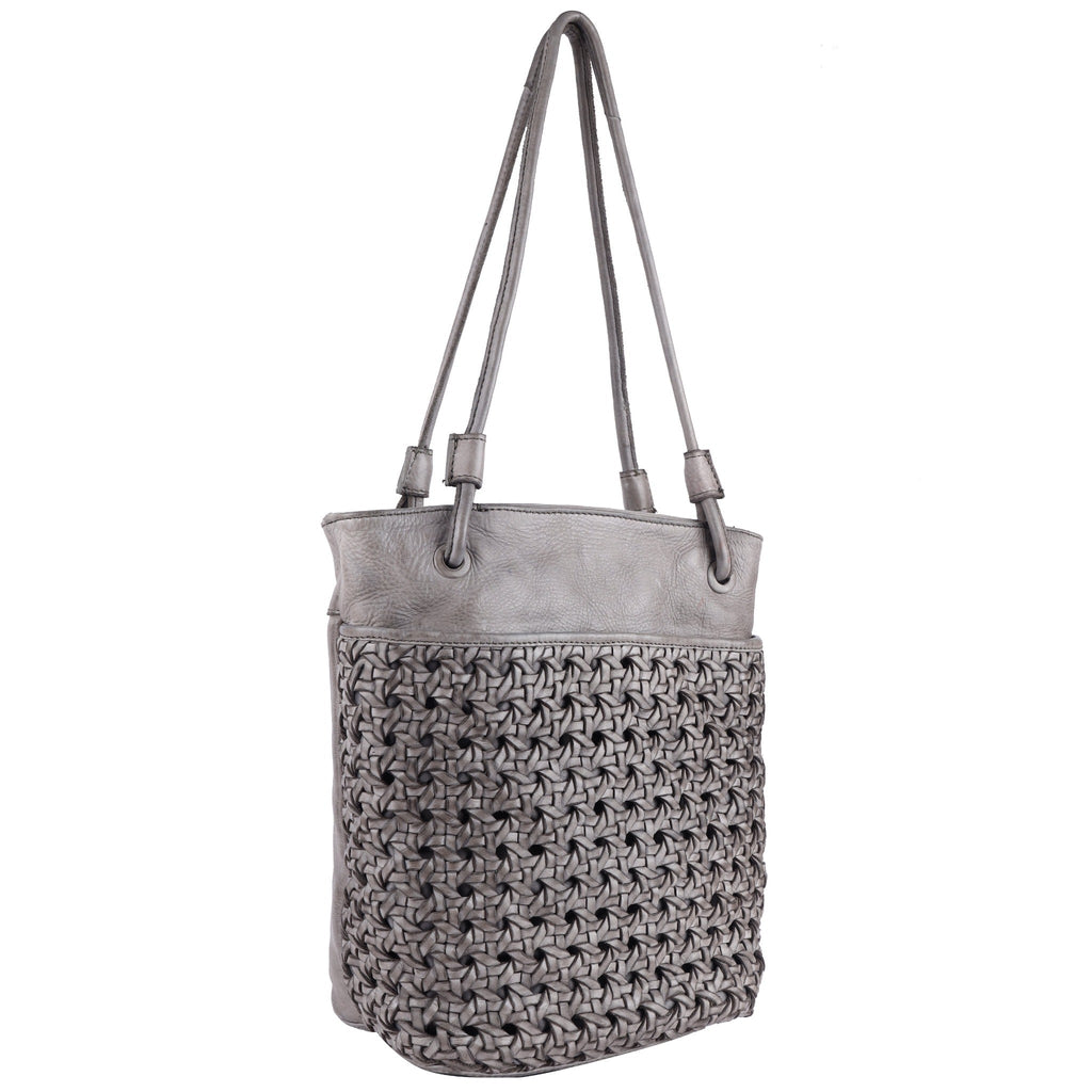 Clover Leather Tote/Shoulder Bag
