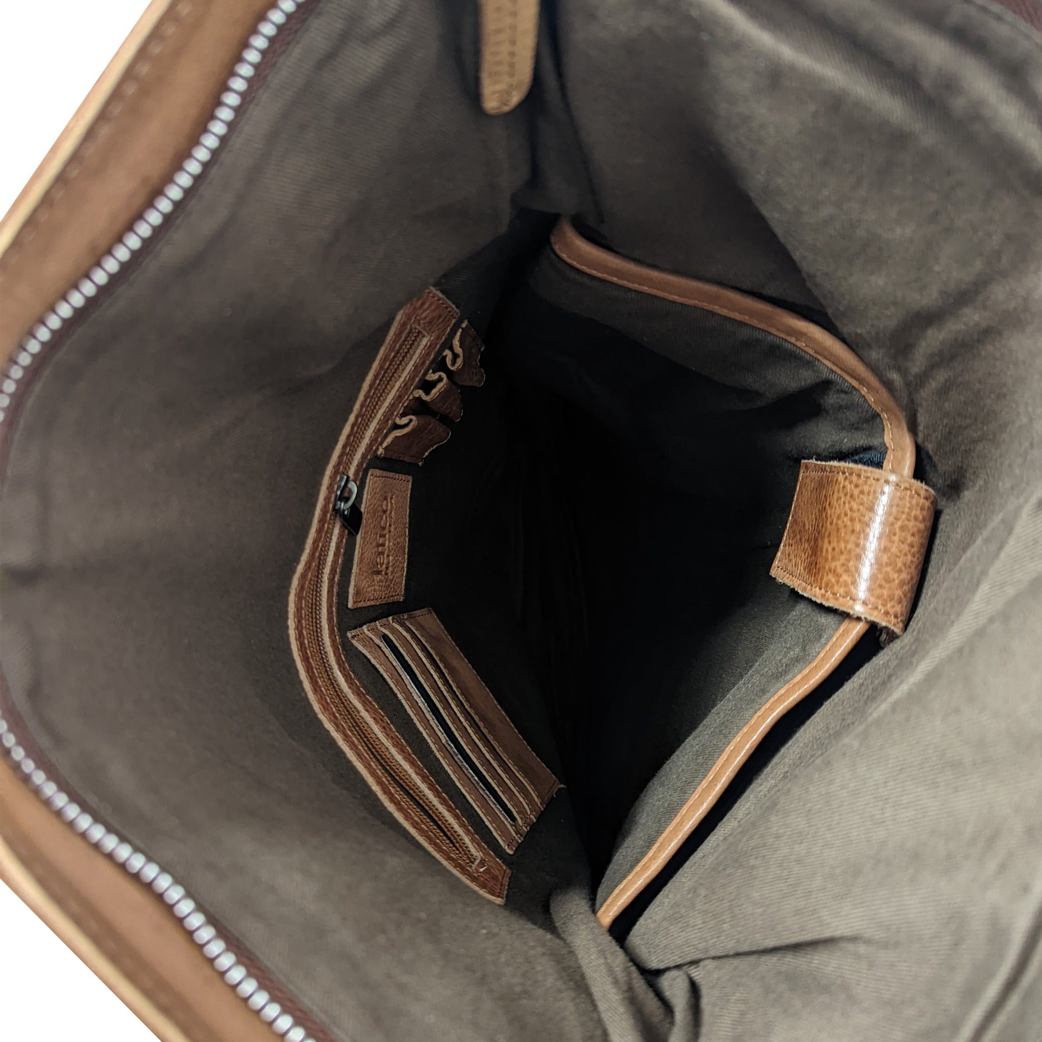 Barcelona Leather Backpack