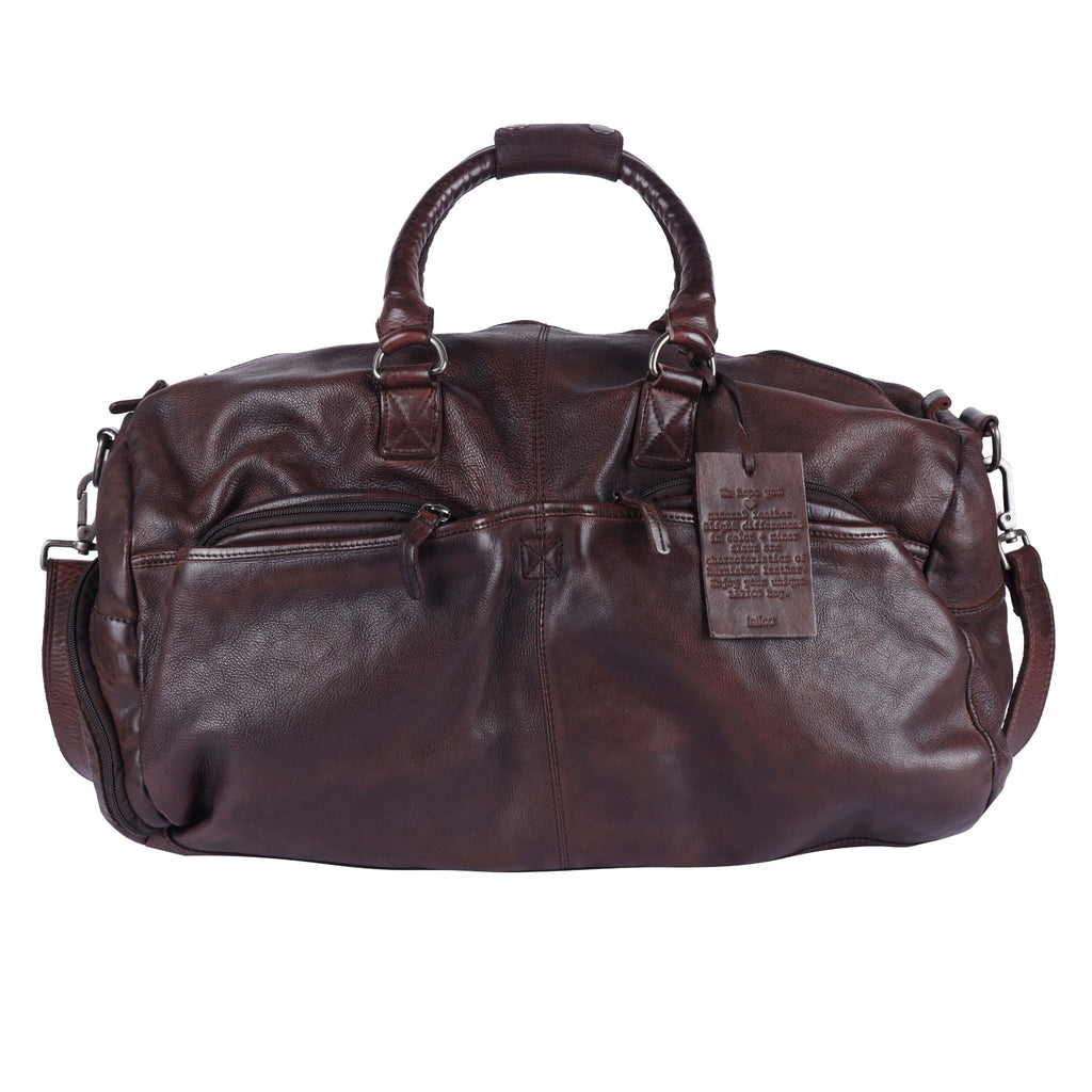 Charleston Leather Duffel Bag