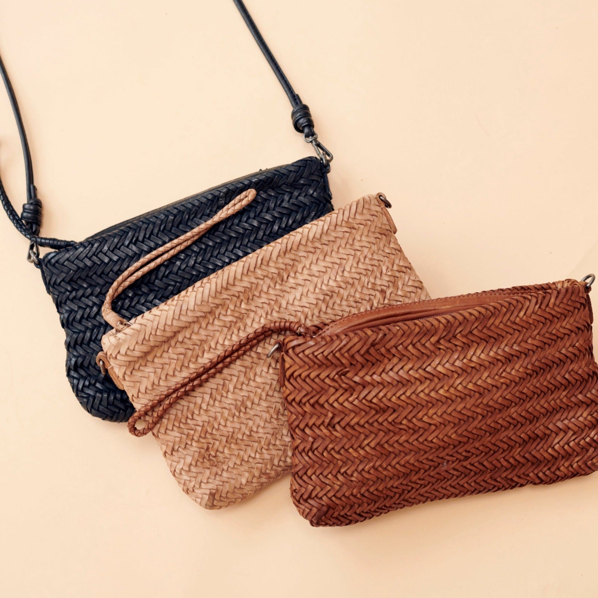 Hale Leather Crossbody/Clutch