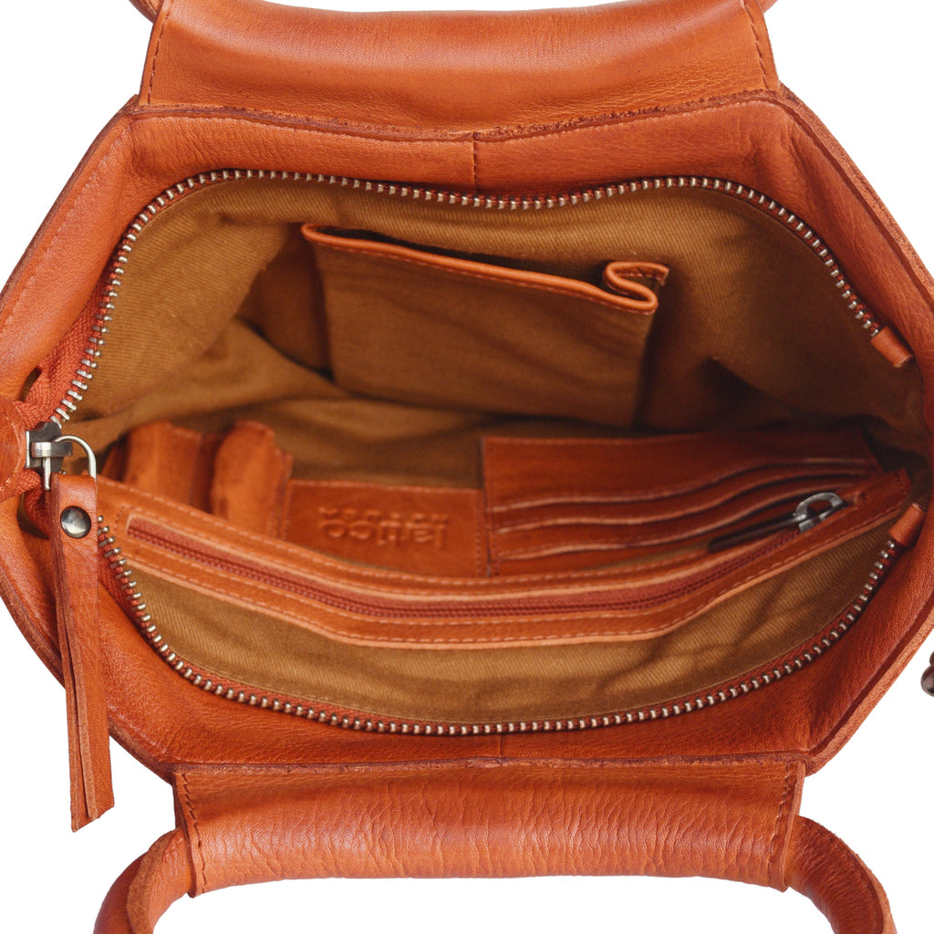 Milano Leather Tote/Crossbody
