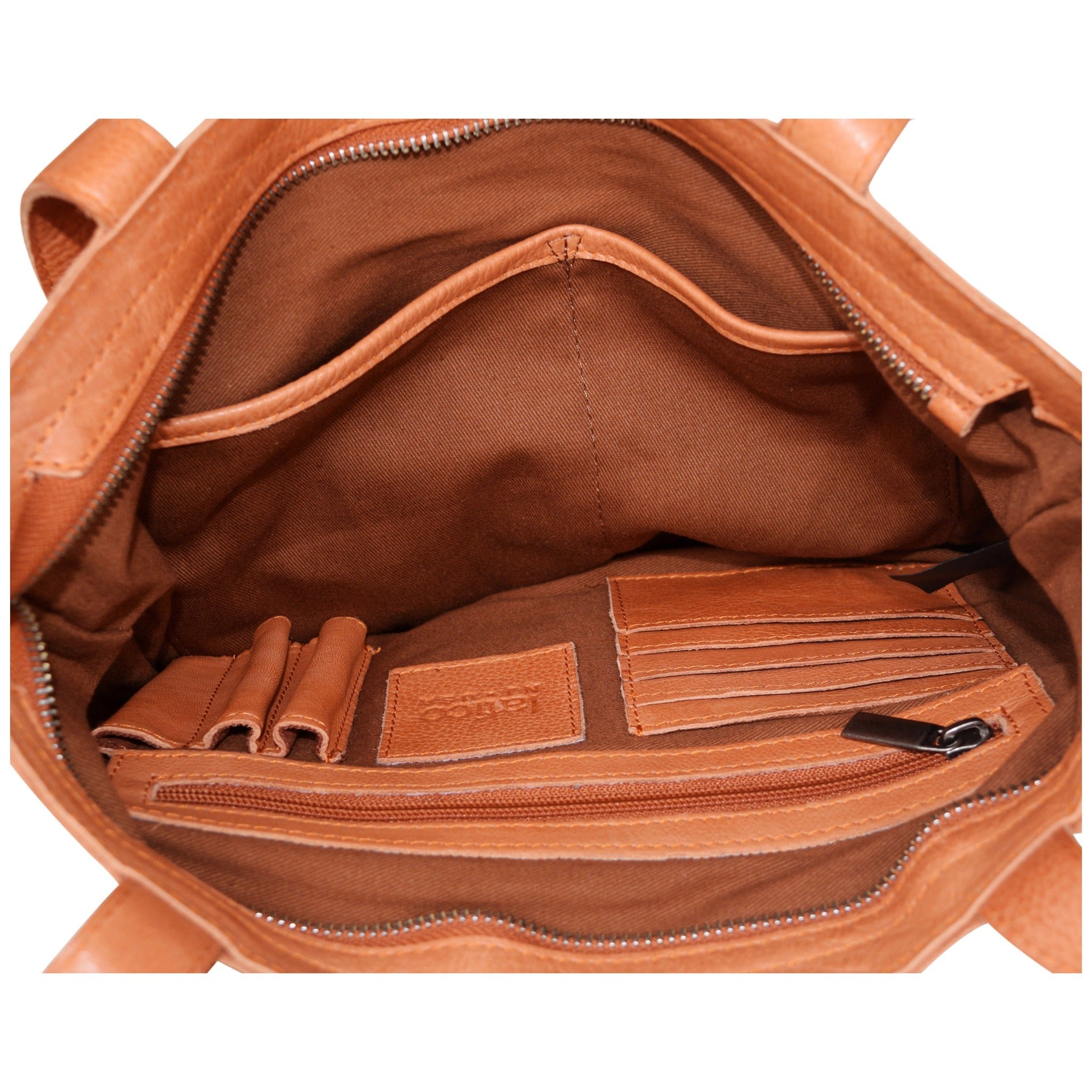 Leon Leather Tote/Shoulder Bag