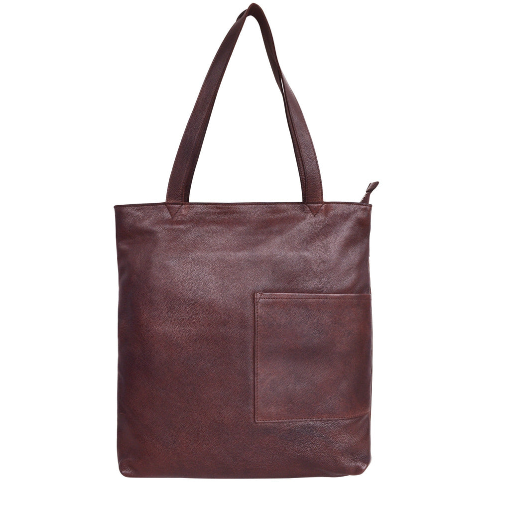 Leon Leather Tote/Shoulder Bag