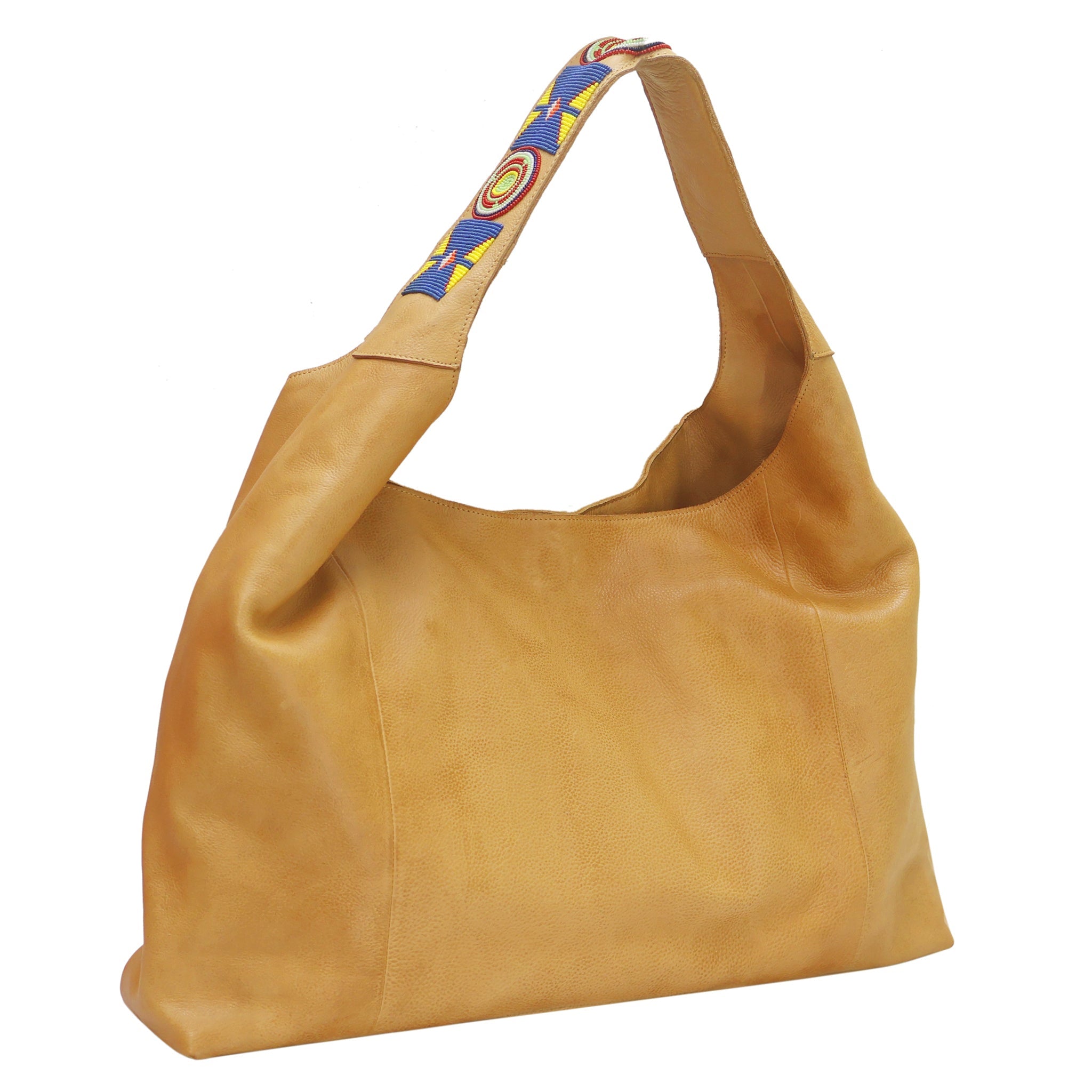 Lindsey Beaded Tote/Shoulder Bag