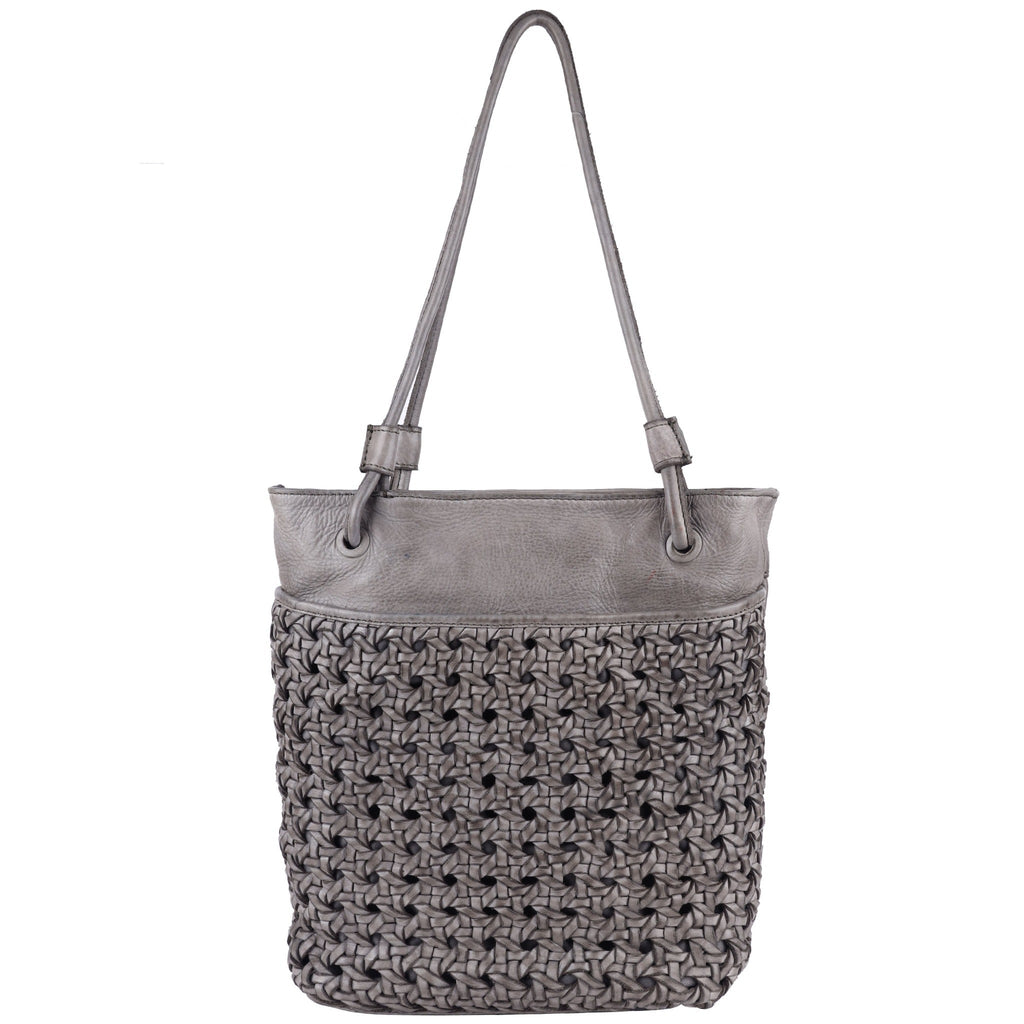 Clover Leather Tote/Shoulder Bag