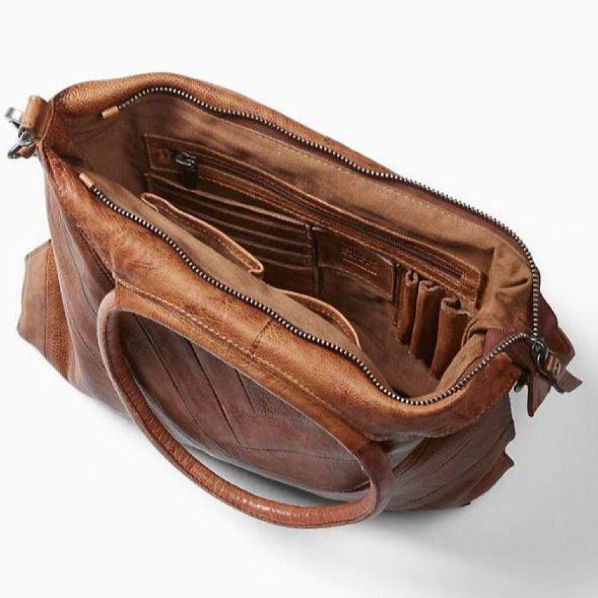 Dalton Leather Tote/Crossbody