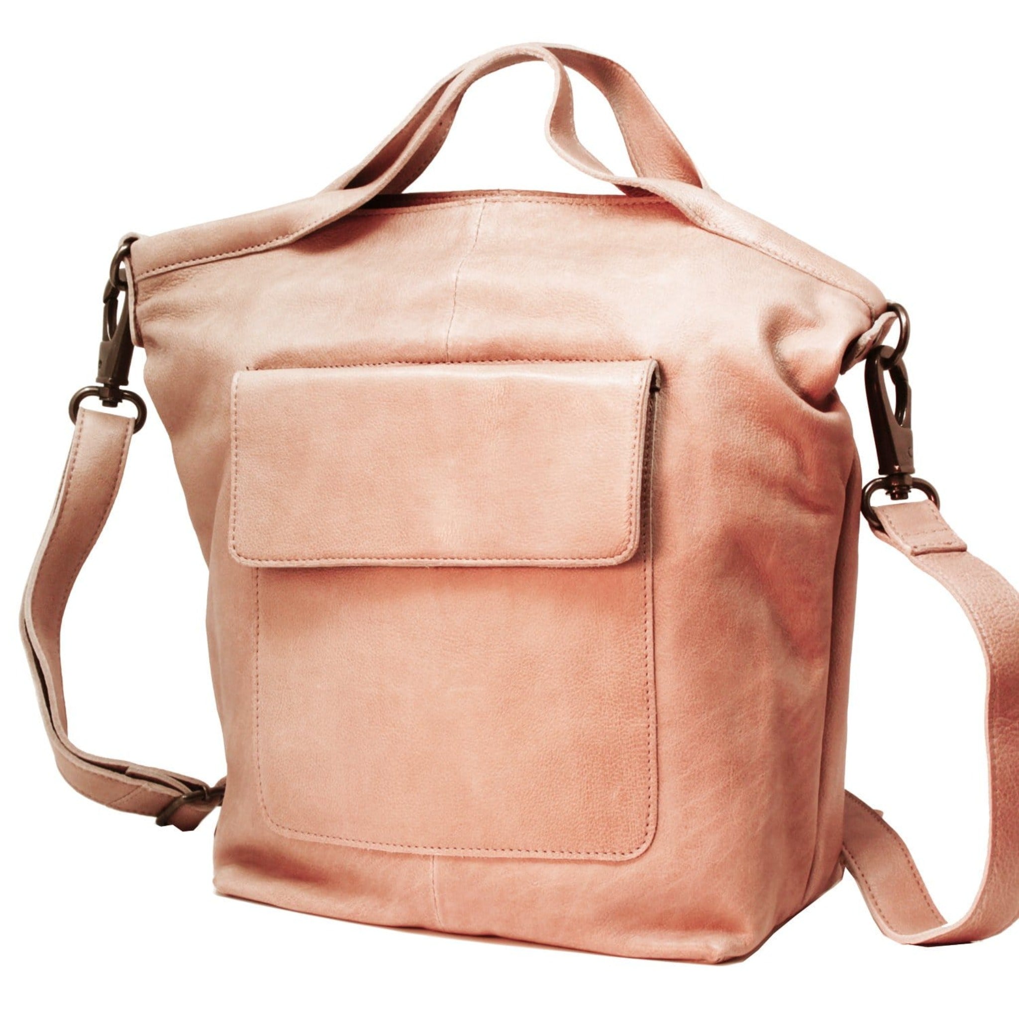 Bianca Leather Tote Bag/Crossbody Bag