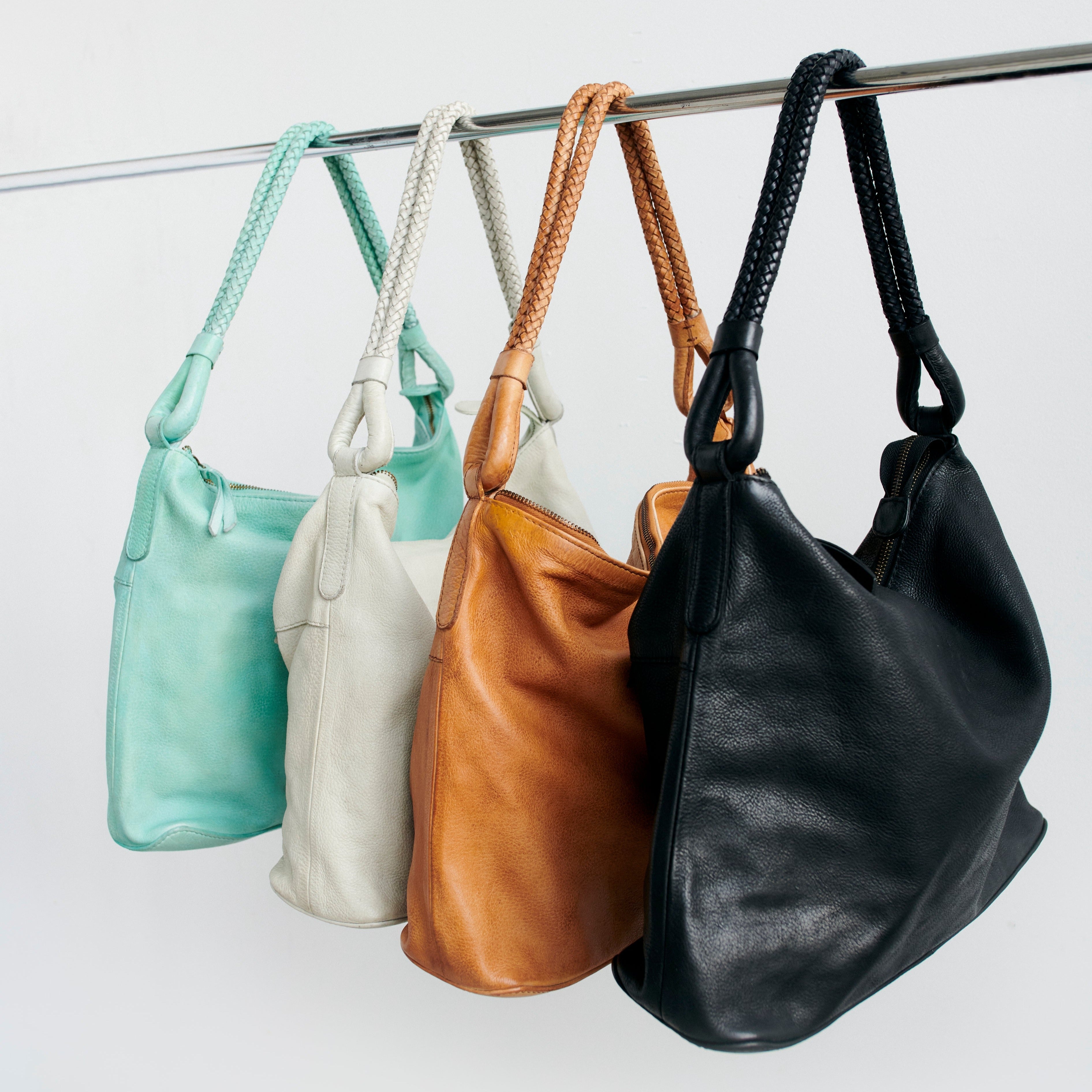 Davis Leather Shoulder Bag