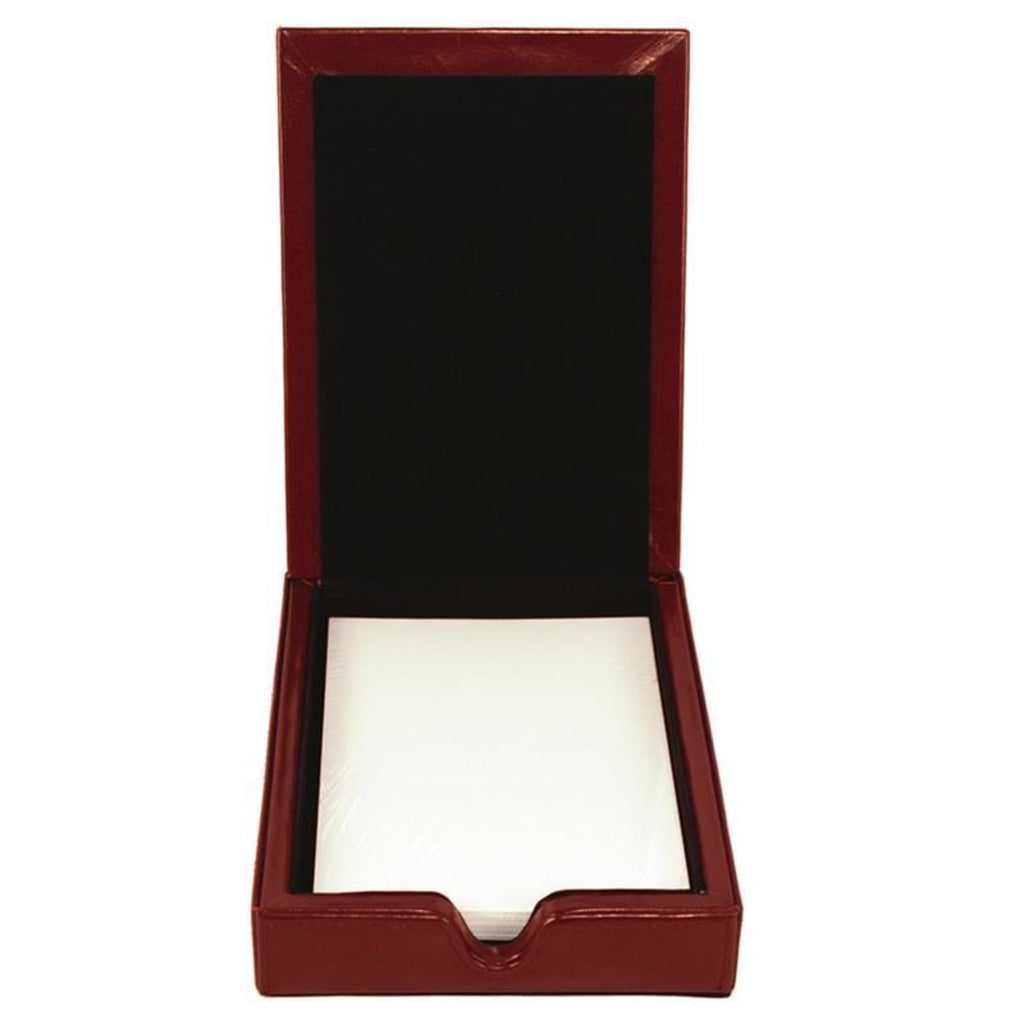Leather Desk Memo Holder