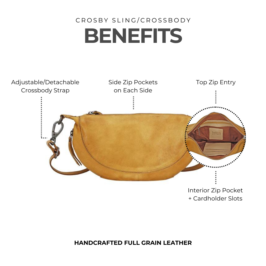 Crosby Leather Sling/Crossbody