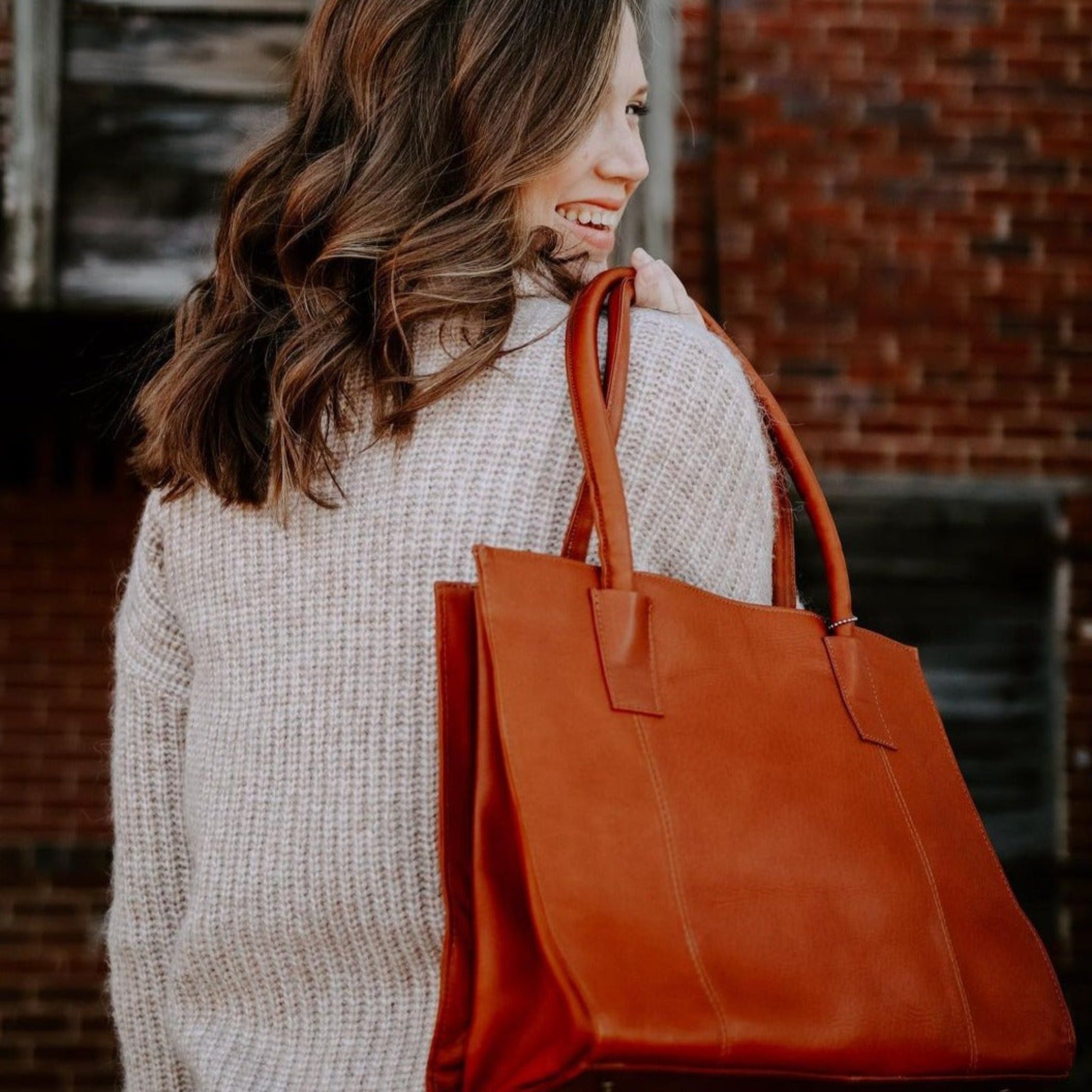 Festival Leather Tote