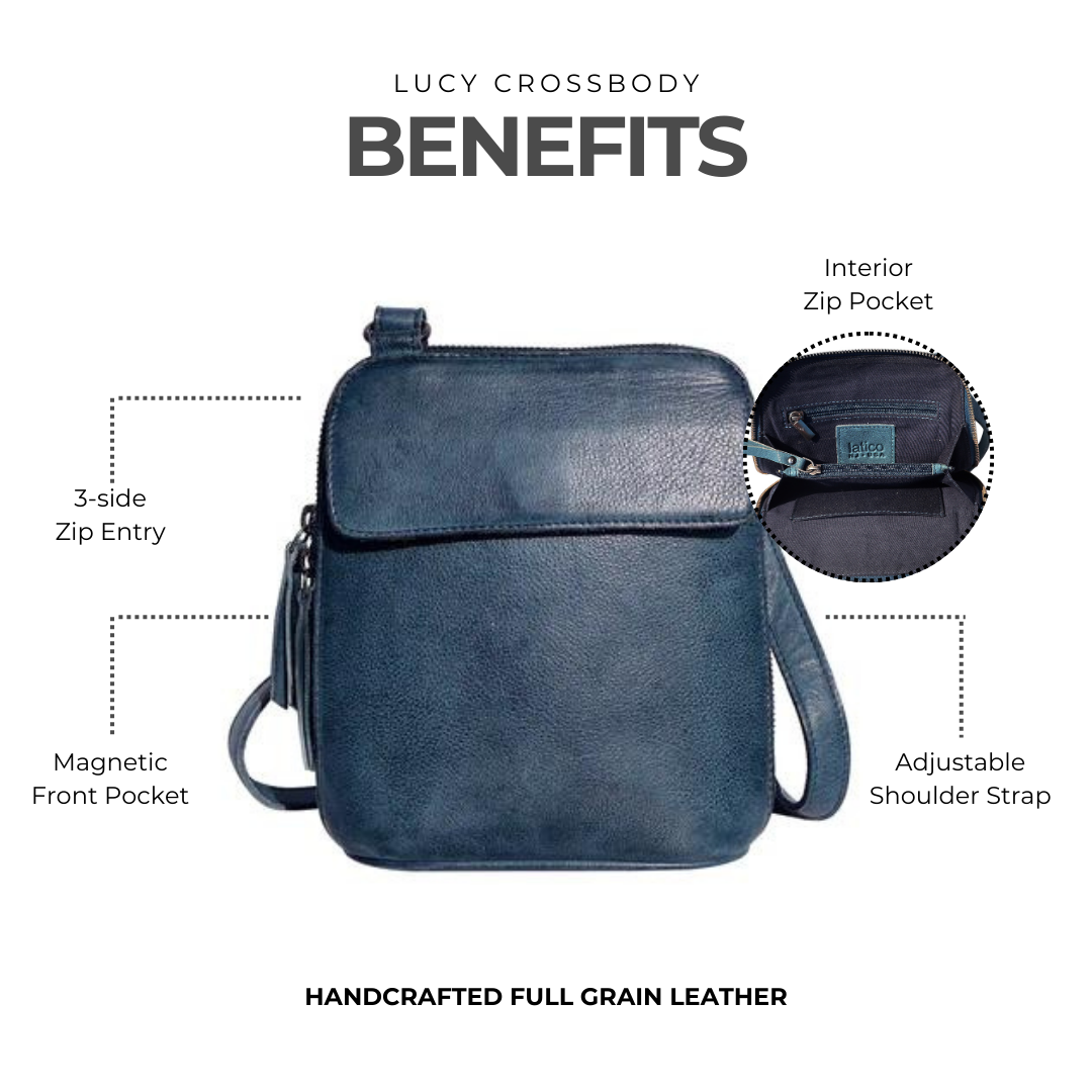 Lucy Leather Crossbody