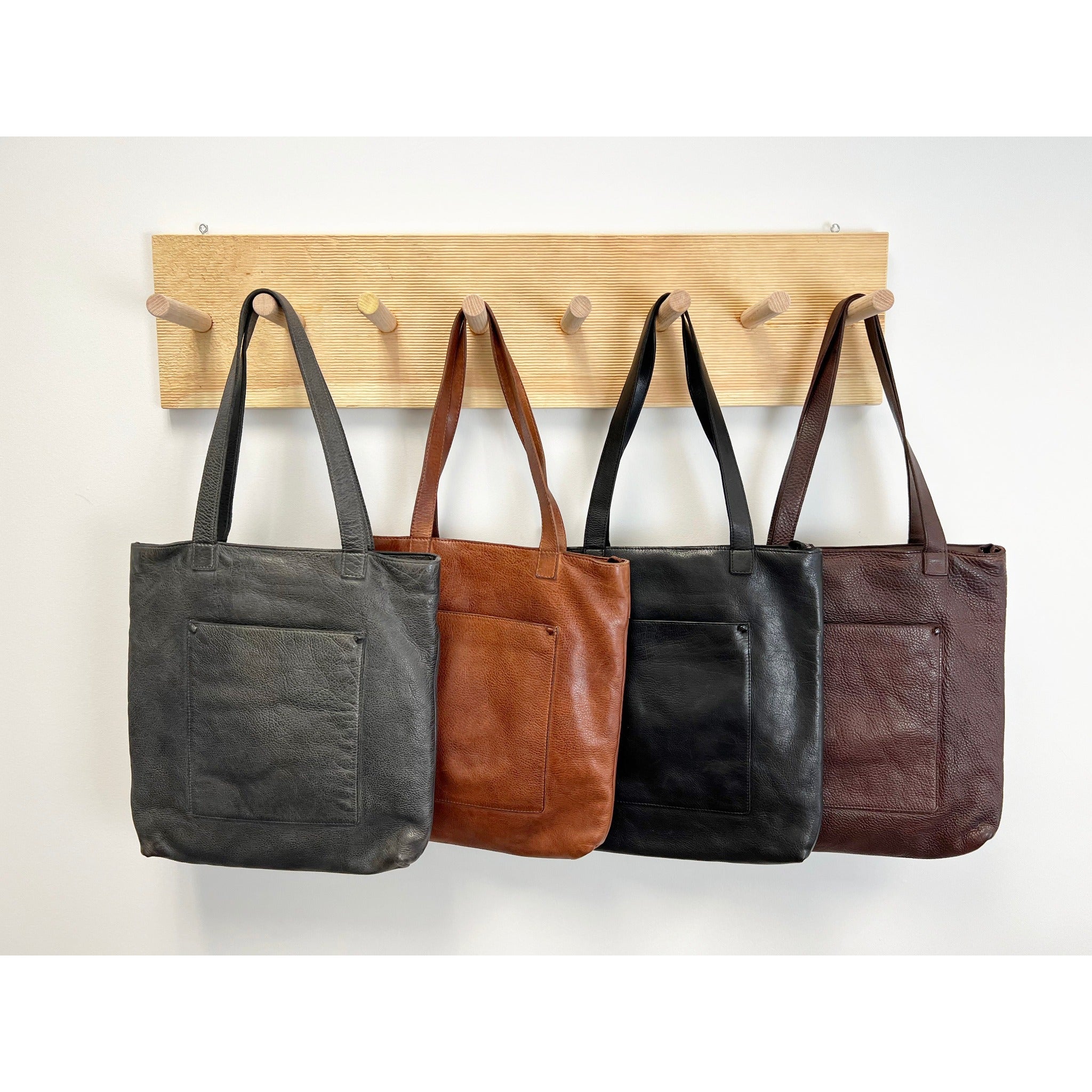 Larkspur Leather Tote