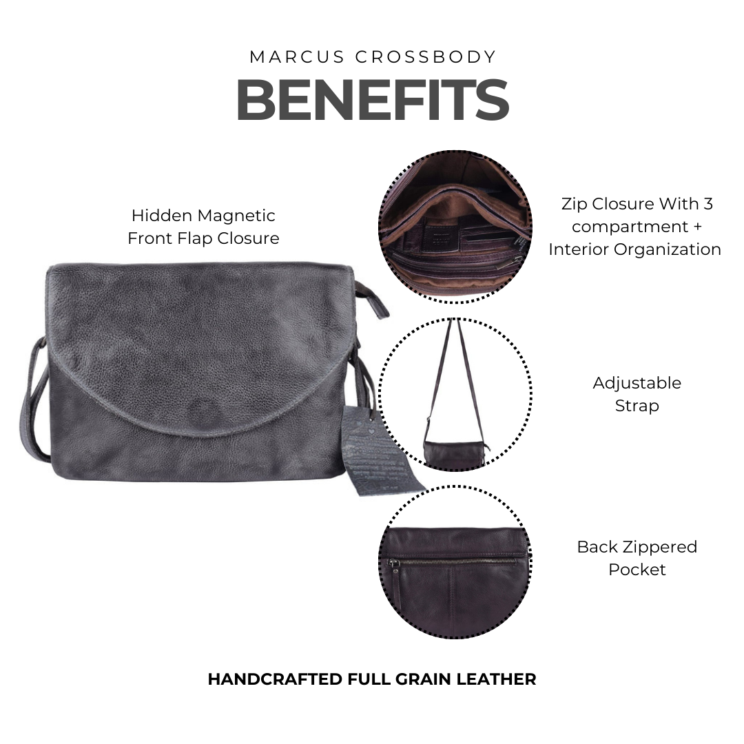 Marcus Leather Crossbody
