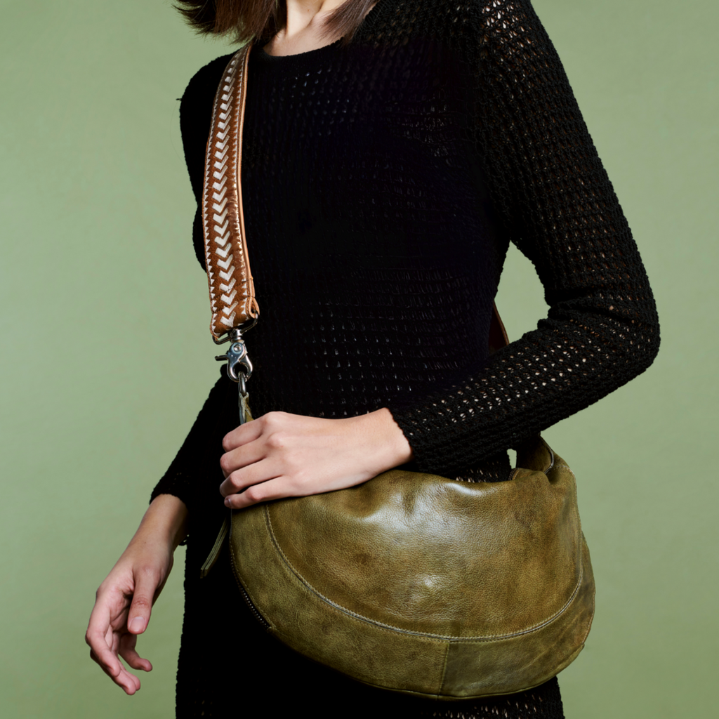 Callie Leather Sling Bag/Crossbody Bag